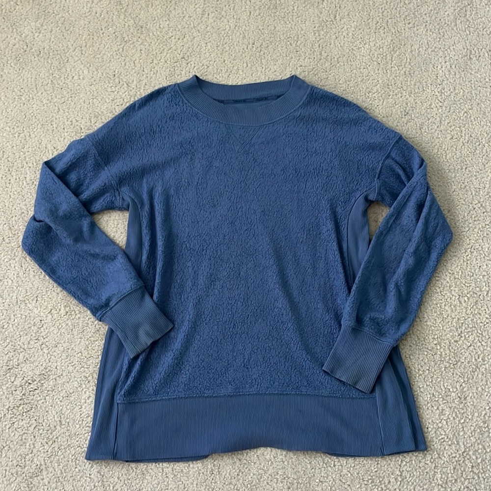 Purple Oversized Crew Neck (Size XXS)